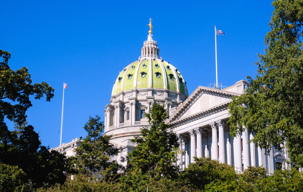Domed building under blue sky